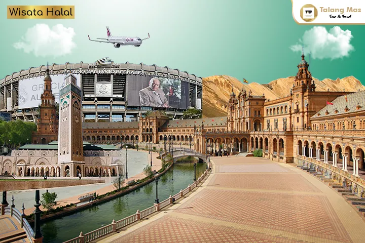 Paket Tour Spanyol Portugal Maroko 2023 Bulan Mei, Marrakech, Cassablanca, Tangier