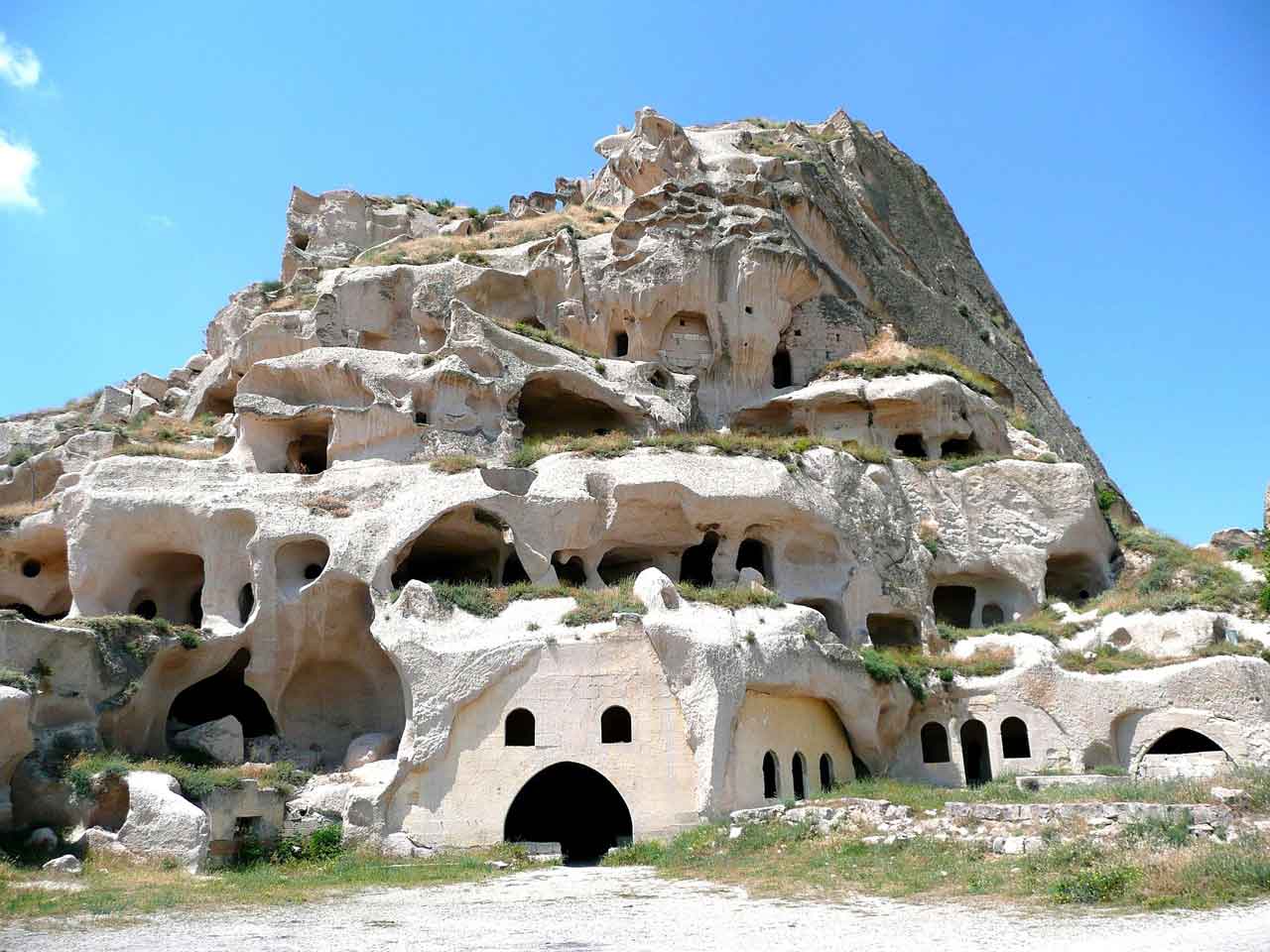 Wisata Turki Cappadocia uchisar castle