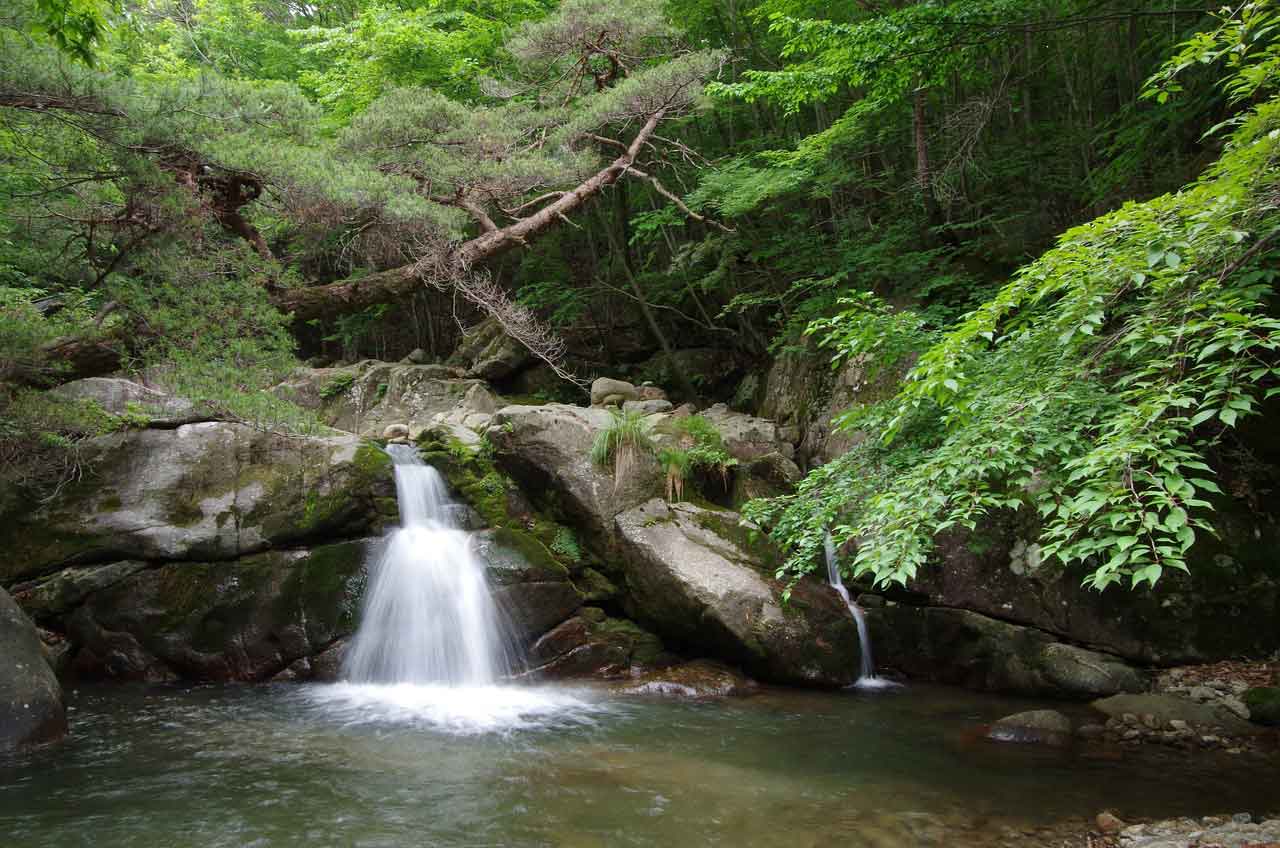 Wisata Alam di Korea Selatan air terjun yongso