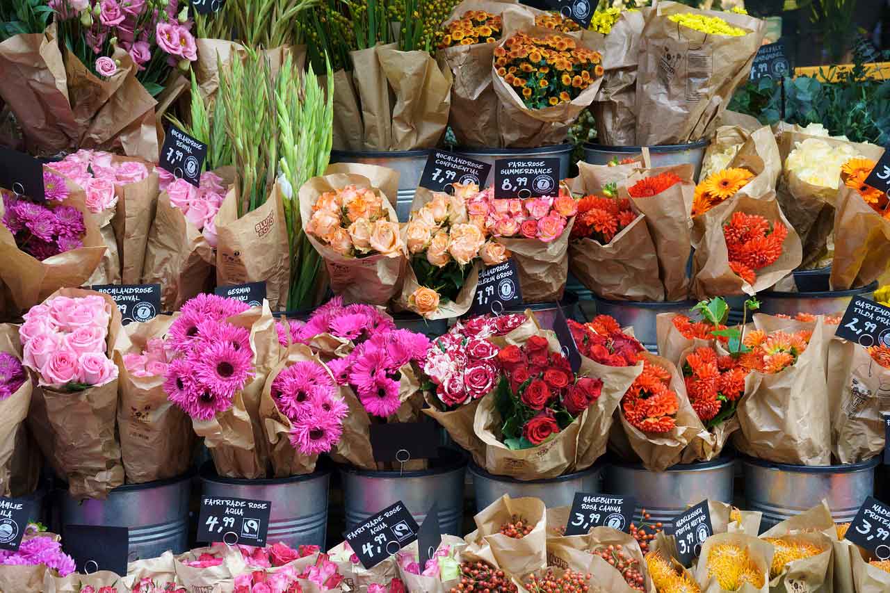 Tempat Wisata Populer di Amsterdam Bloemenmarkt