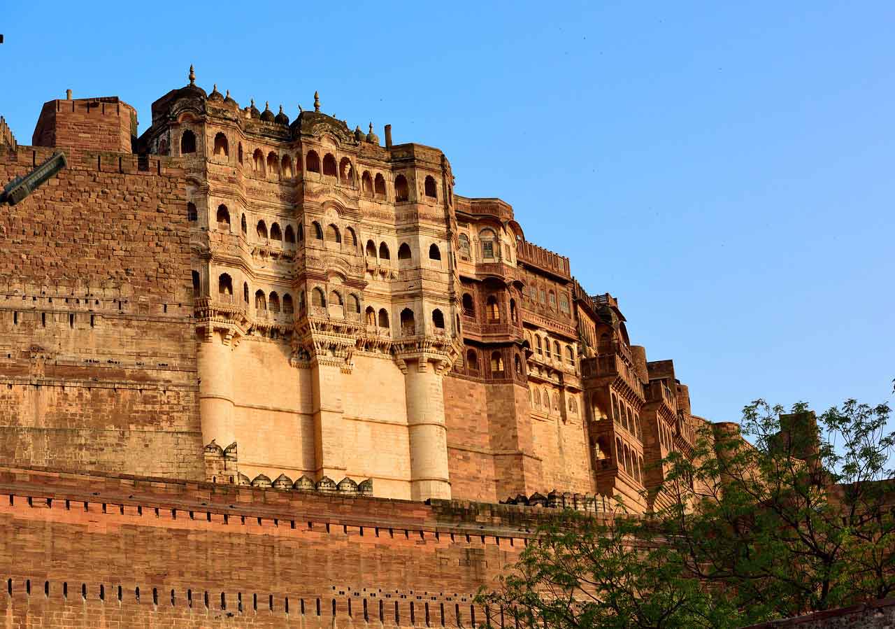 Tempat Bersejarah di India Benteng Mehrangarh