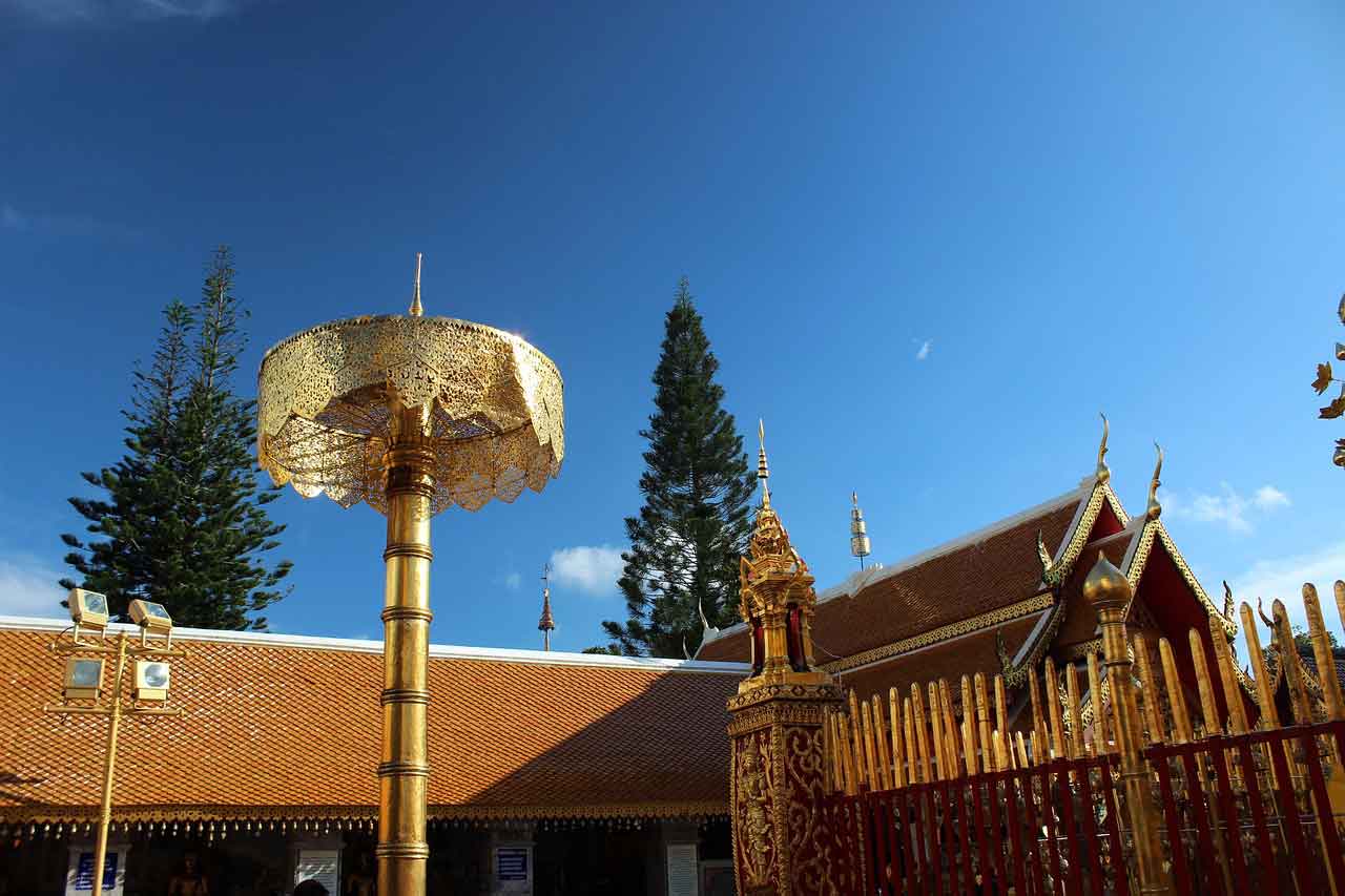 Tempat Bersejarah di Thailand Doi Suthep