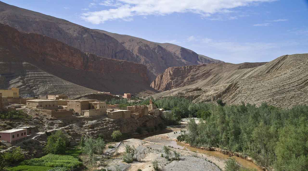 Wisata Halal di Afrika Lembah Dades