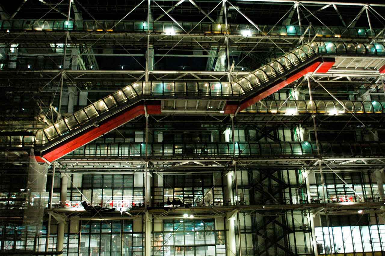 Museum Sejarah di Prancis museum centre georges pompidou