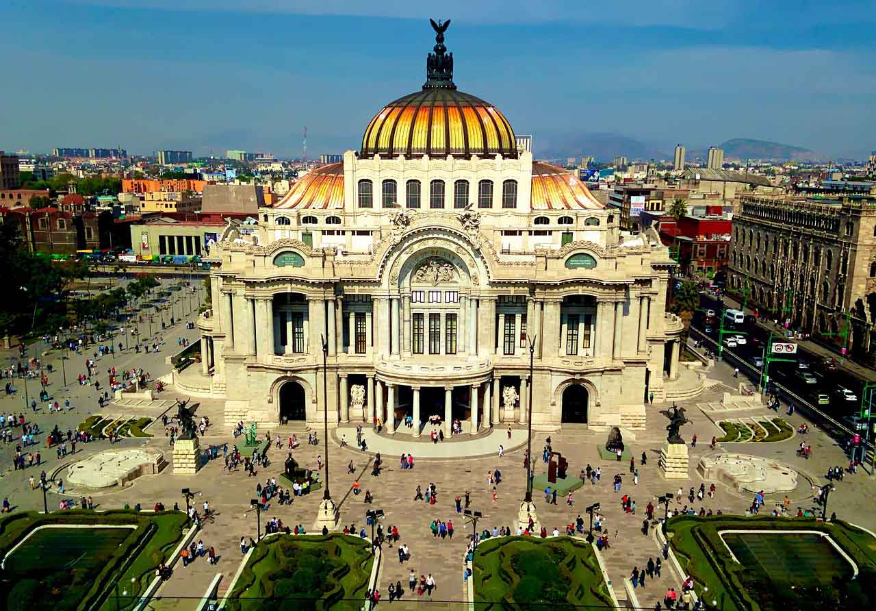 Museum Sejarah di Meksiko museo del palacio de bellas artes