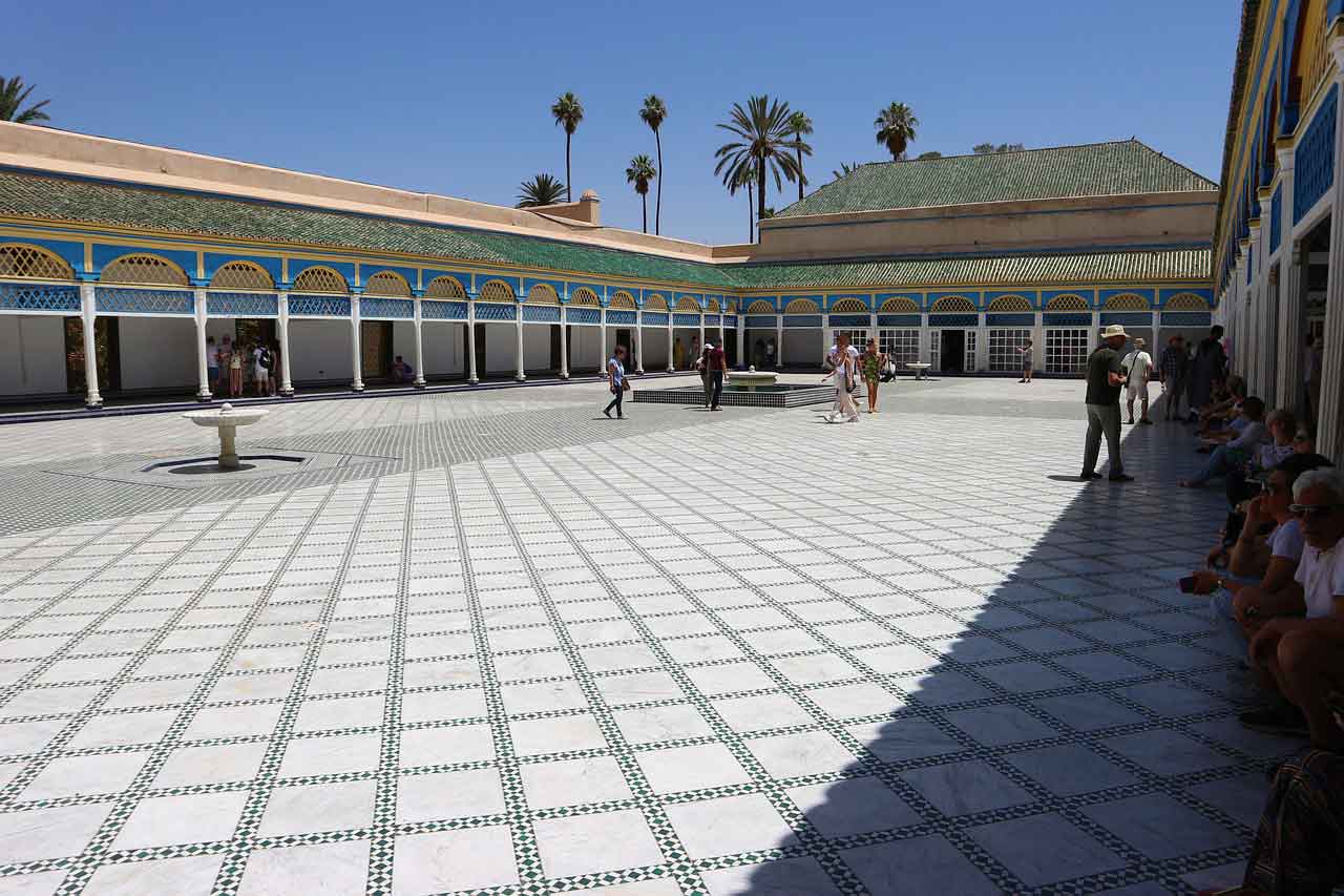 Wisata Halal di Maroko Bahia Palace
