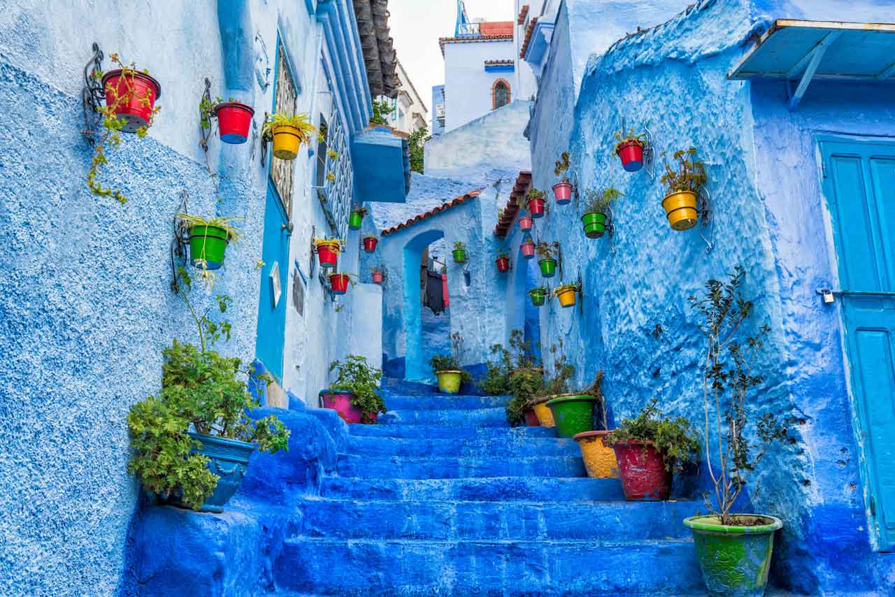 Wisata Halal di Timur Tengah Chefchaouen Maroko