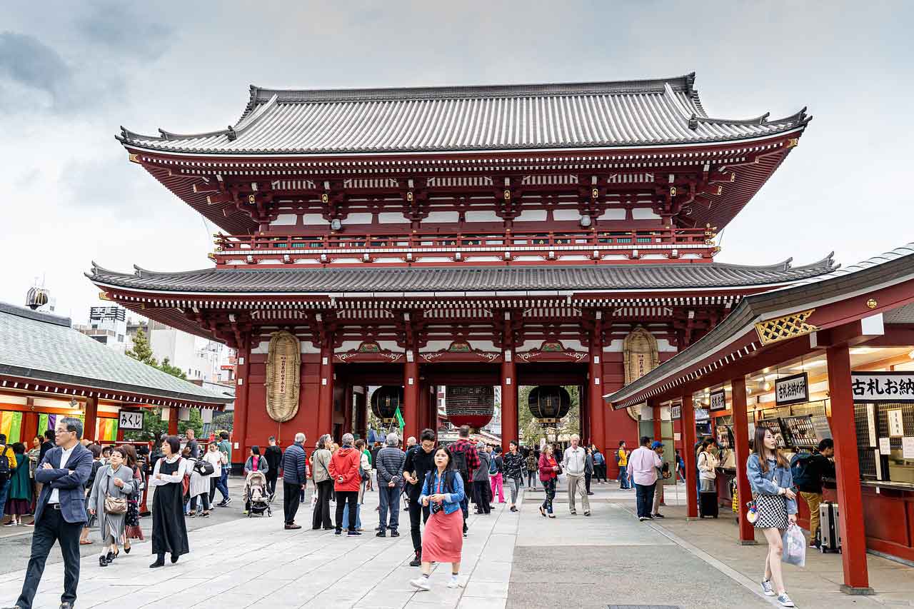 wisata religi di Jepang Asakusa