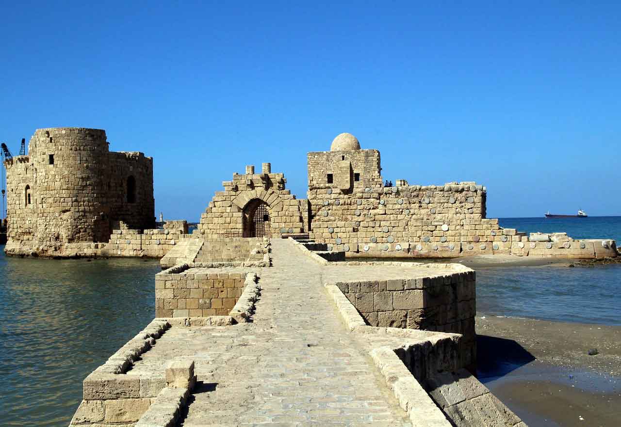 Wisata Religi di Lebanon Crusaders Sea Castle