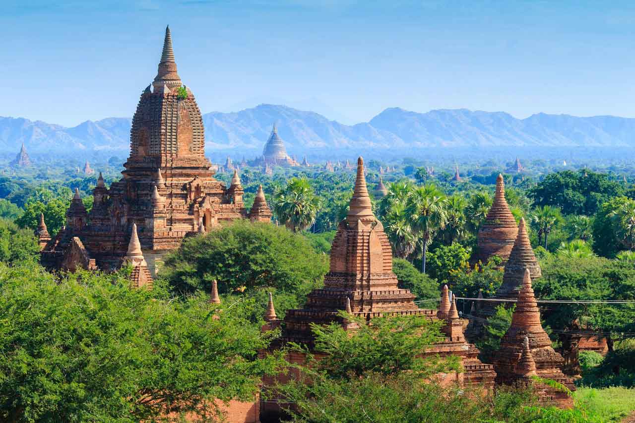Wisata Religi di Myanmar Kuil Bagan