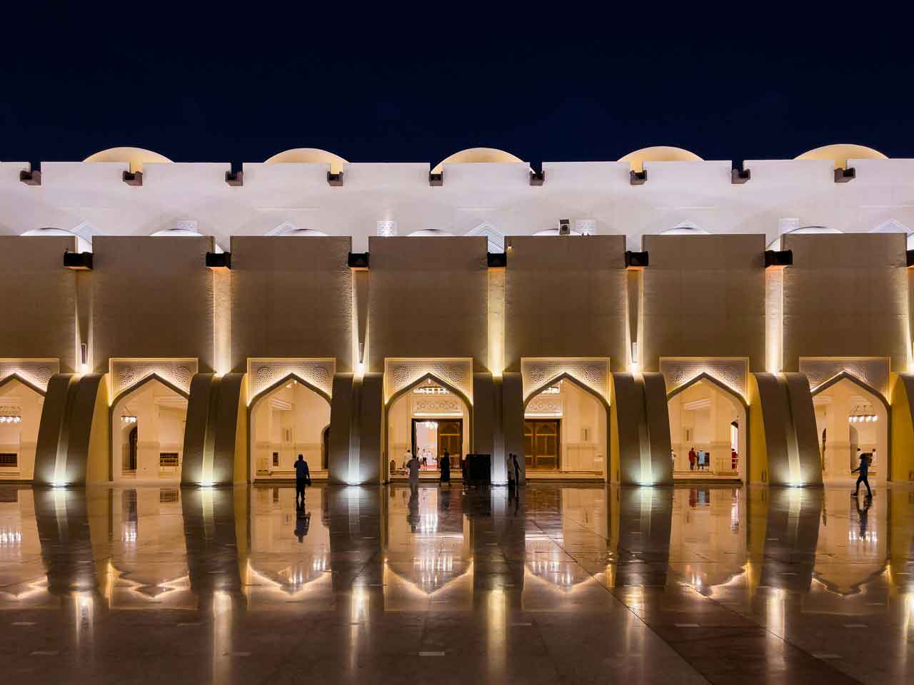 Wisata Religi di Qatar masjid agung negara