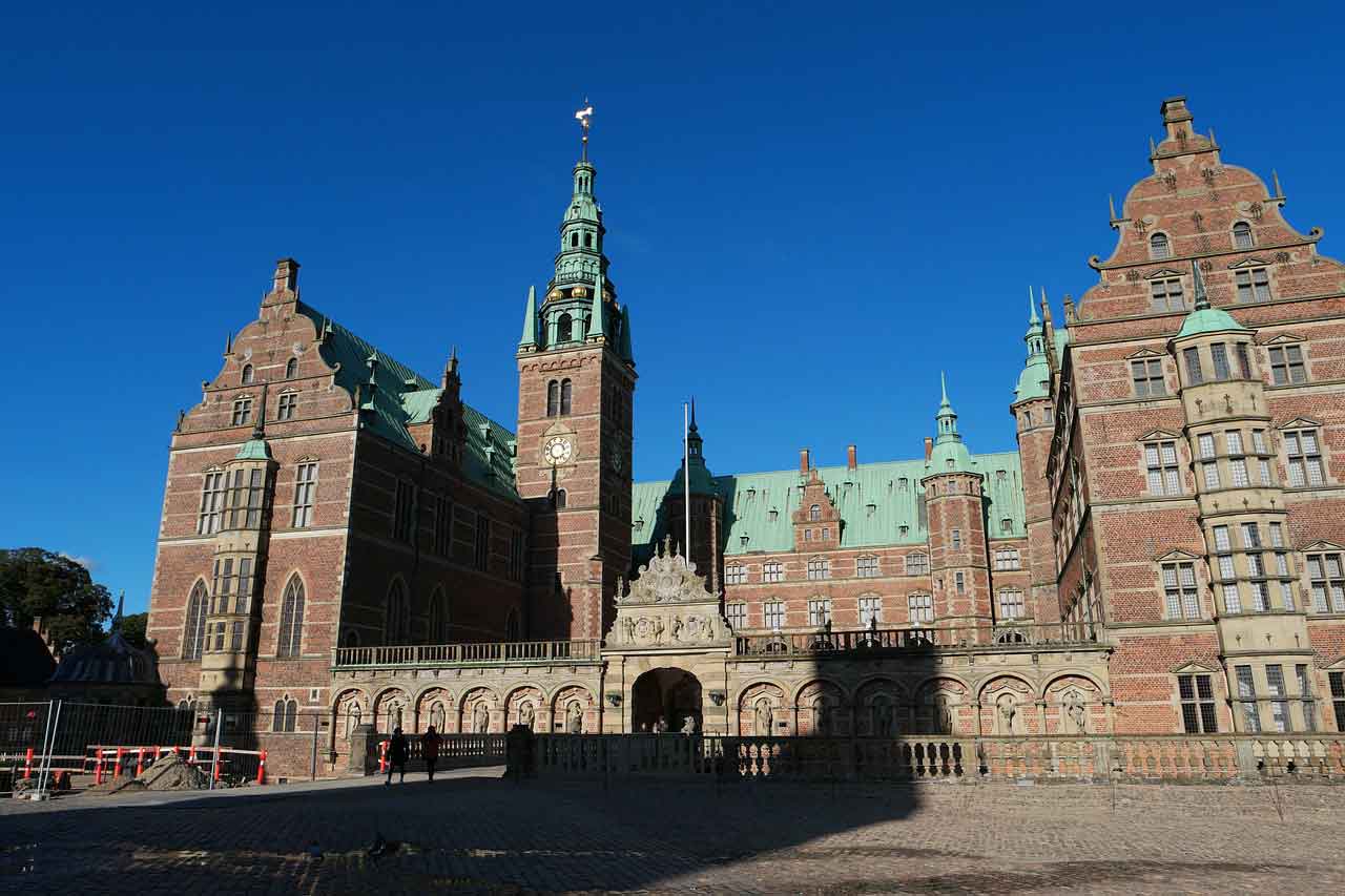wisata religi di Denmark kastil frederiksborg
