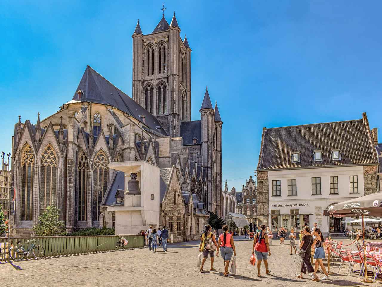 wisata religi di Belgia katedral st bavon ghent
