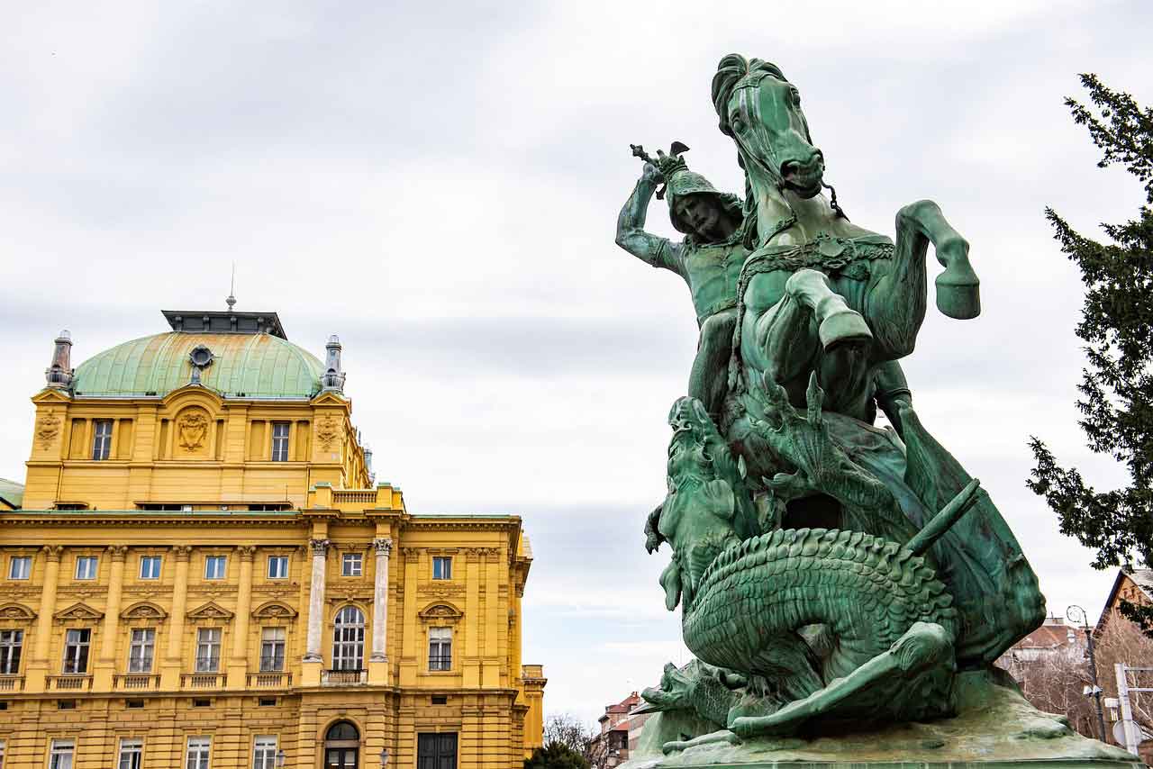 wisata religi di Kroasia kota zagreb