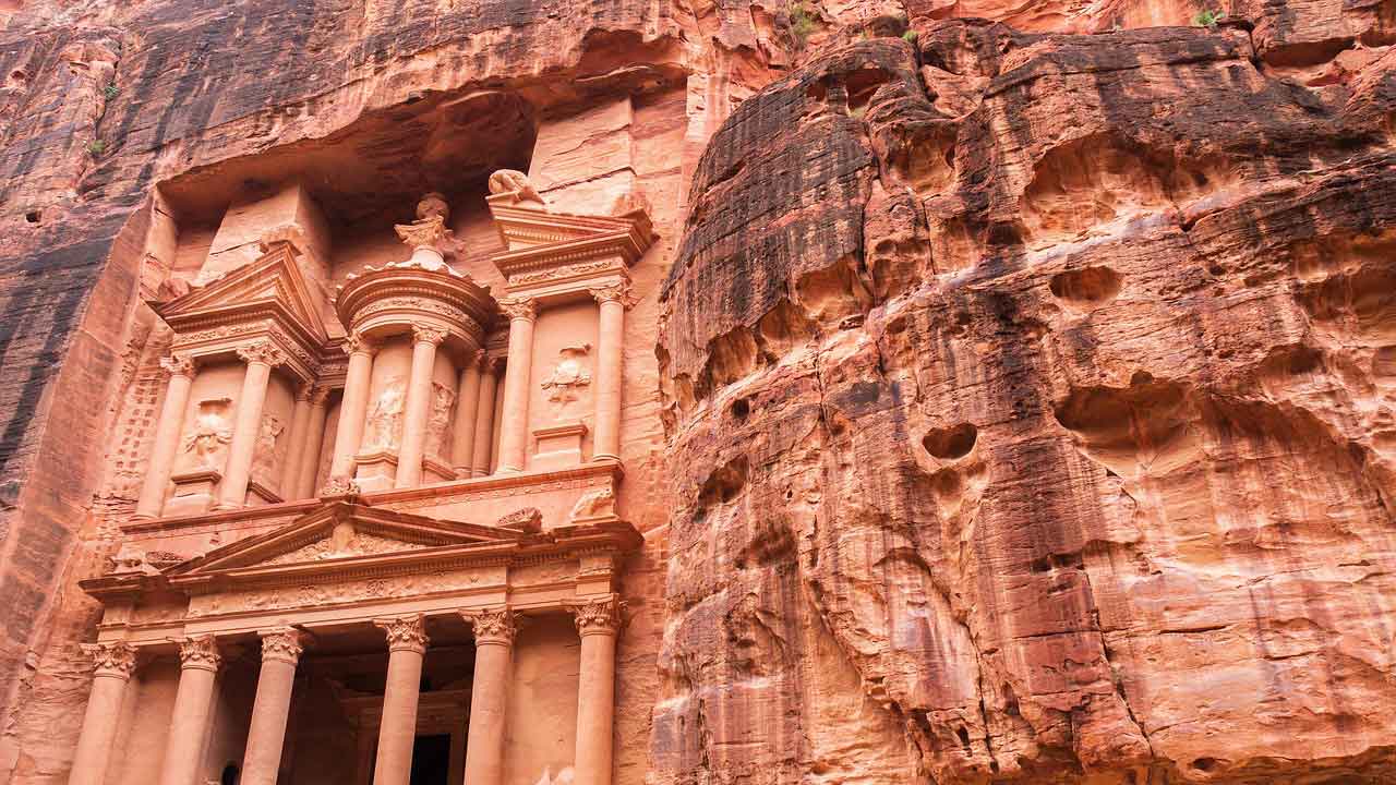 wisata religi di Yordania petra