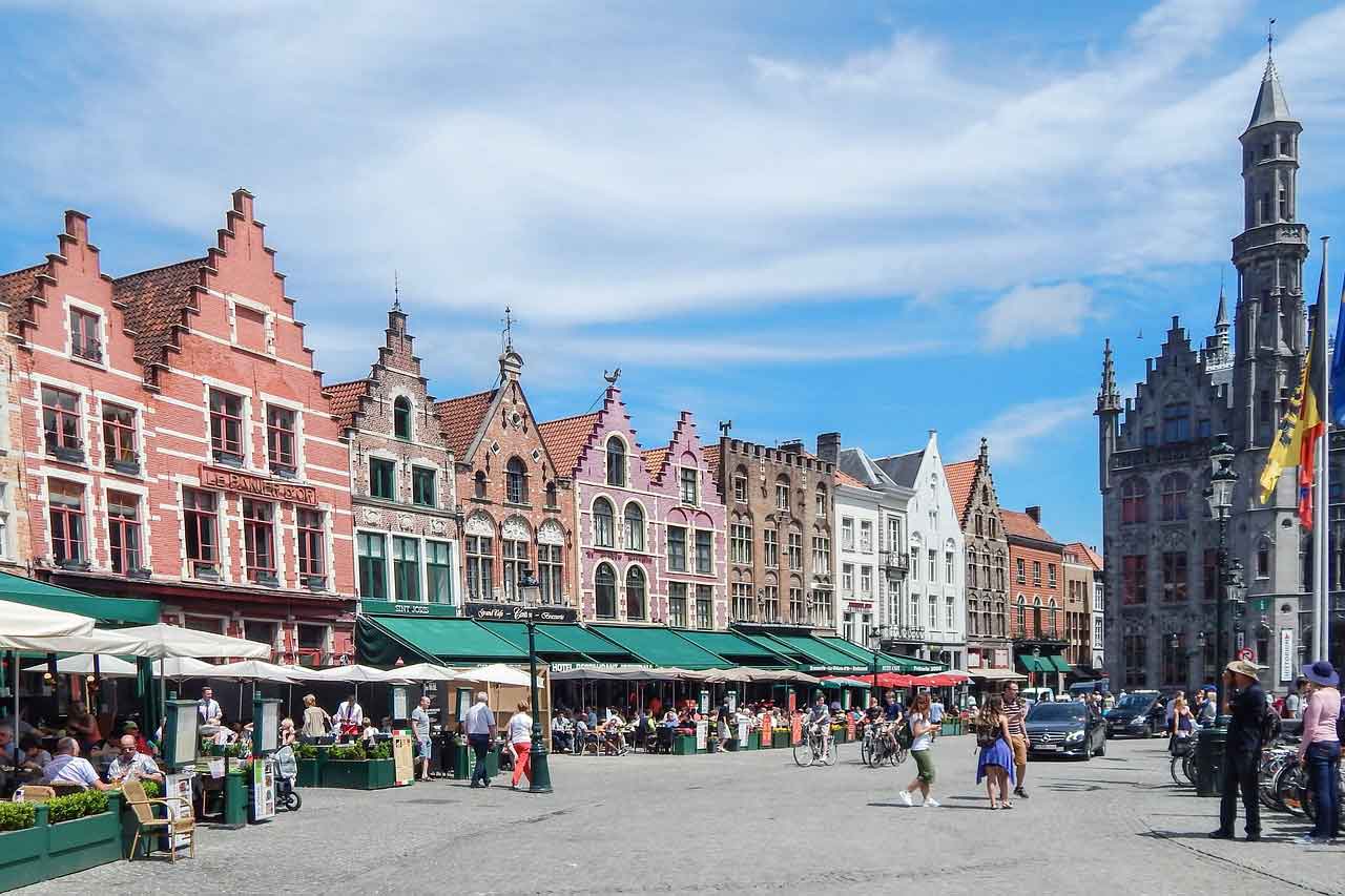 wisata religi di Belgia pusat bersejarah bruges