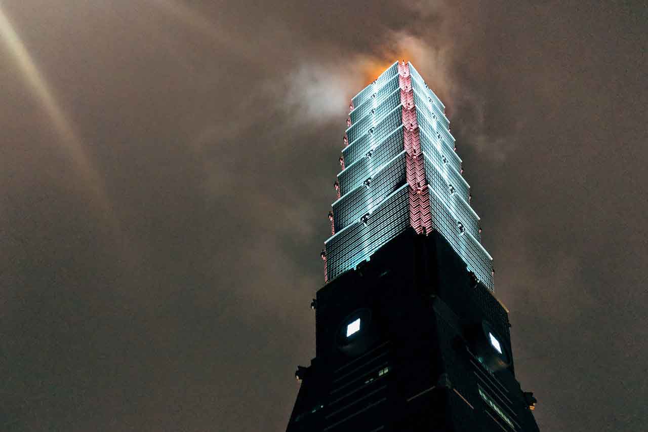 wisata religi di Taiwan taipei 101