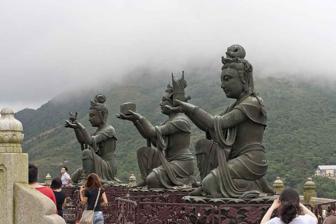 wisata religi di Hong Kong Yuk Hui Temple