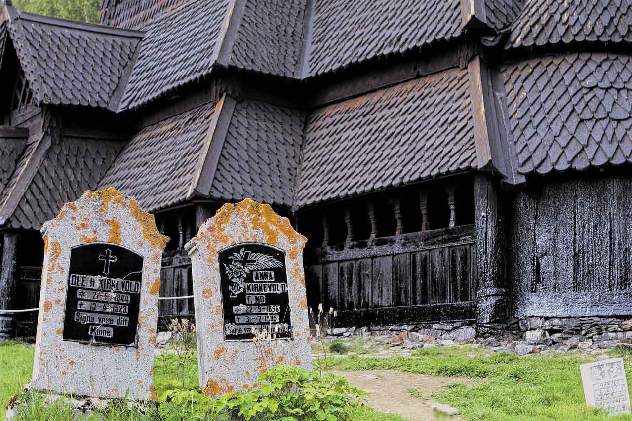 wisata religi di Norwegia gereja borground stave