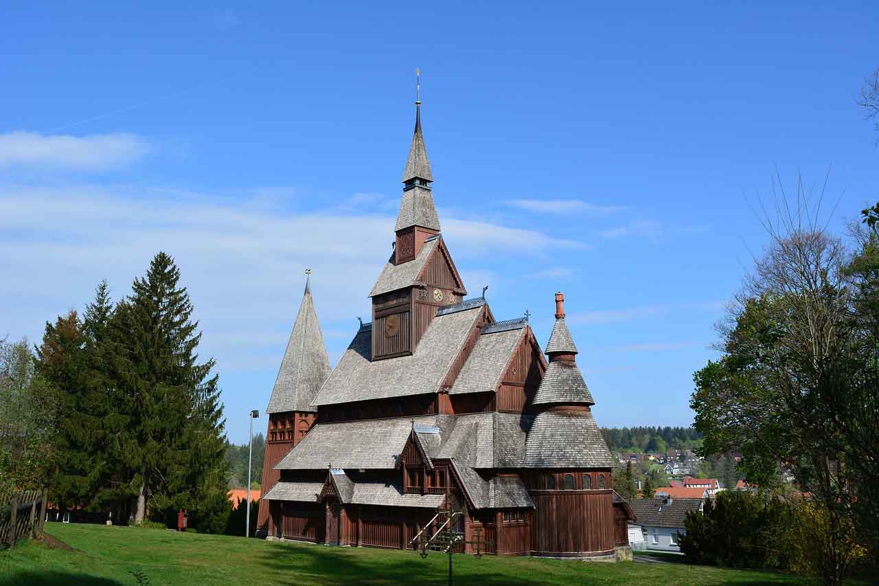 wisata religi di Norwegia gereja urnes stave