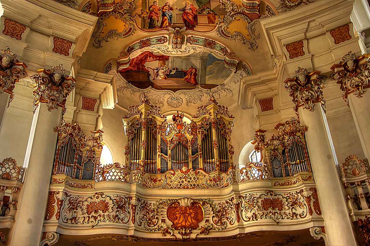 wisata religi di Jerman gereja ziarah wies