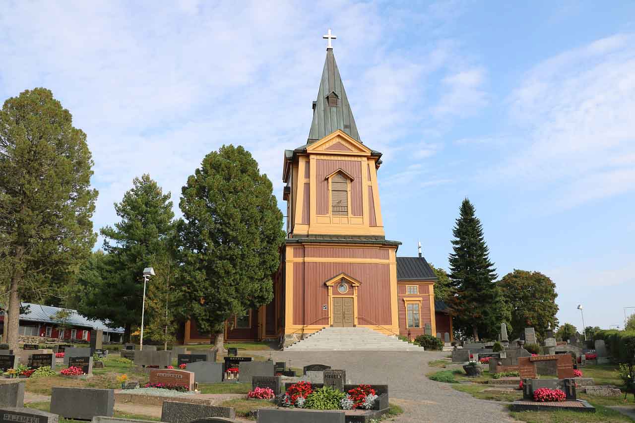 wisata religi di Finlandia kallio church