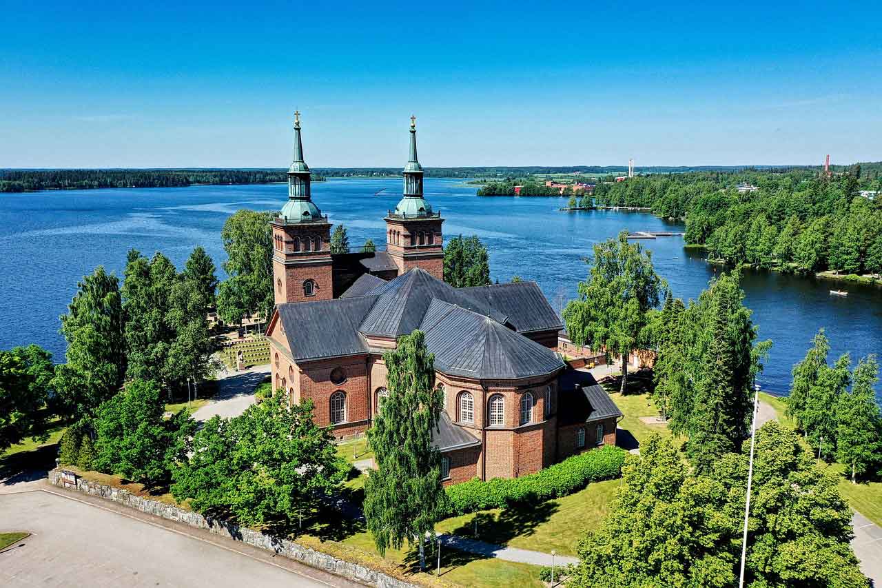 wisata religi di Finlandia mikael agricola church