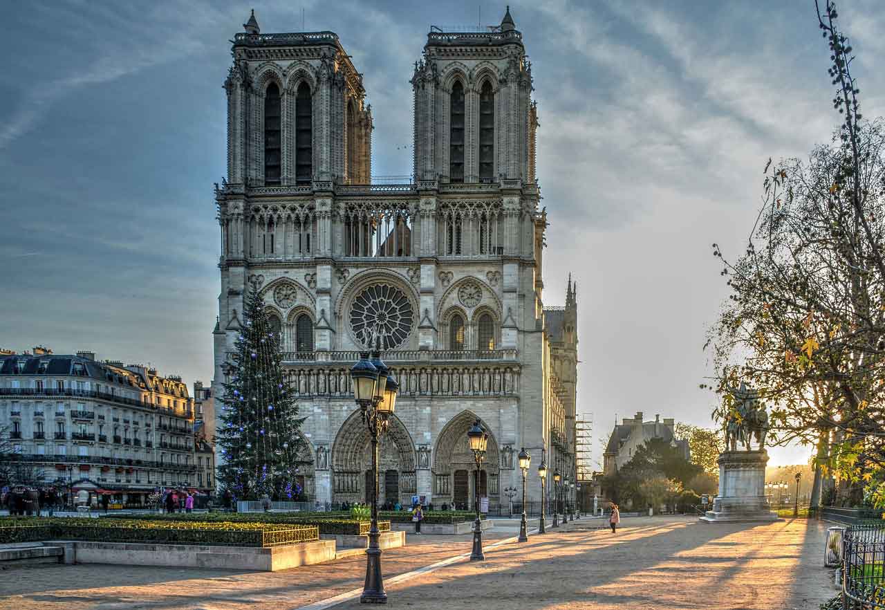 wisata religi di Perancis notre dame