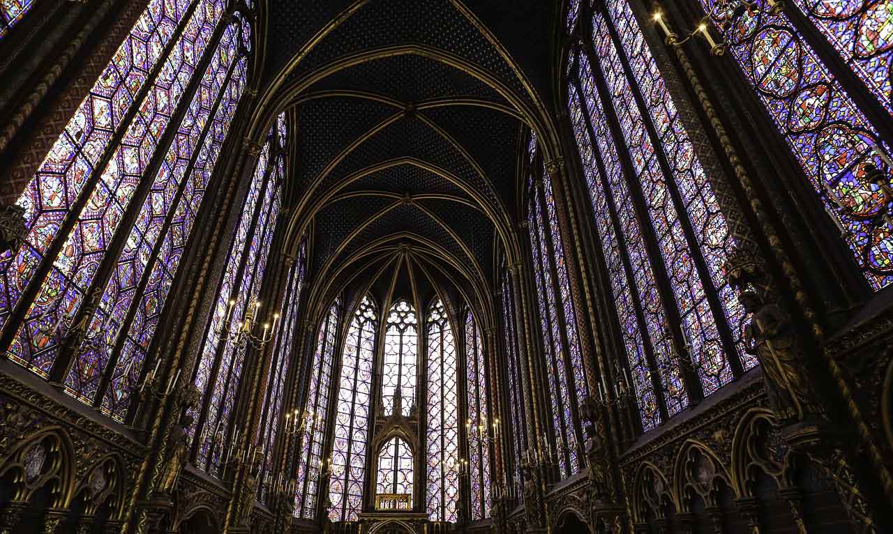 wisata religi di Perancis sainte chapelle