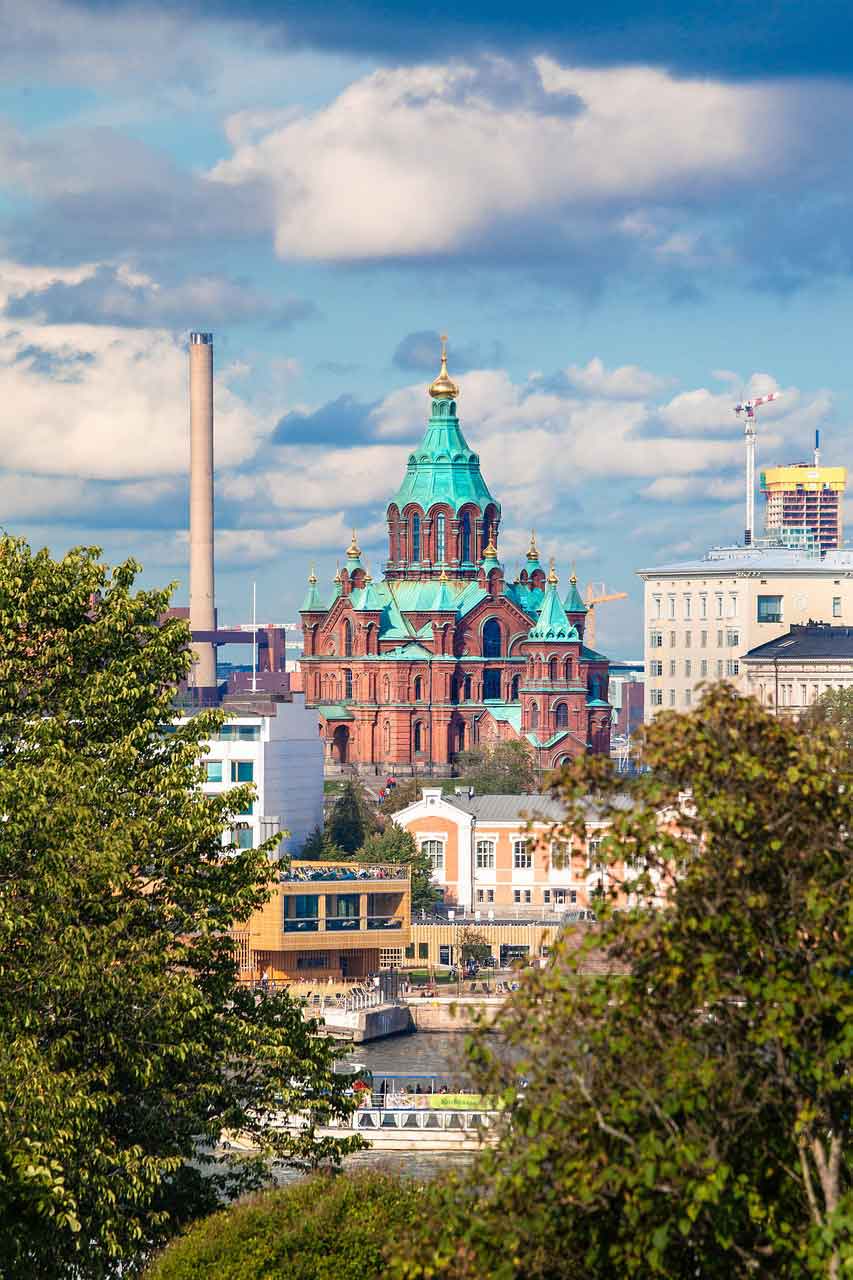 wisata religi di Finlandia uspenski cathedral