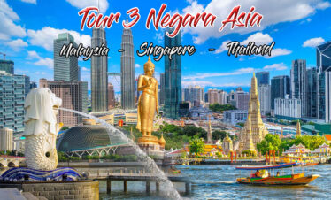 paket wisata halal 3 negara Asia Malaysia Singapore Thailand