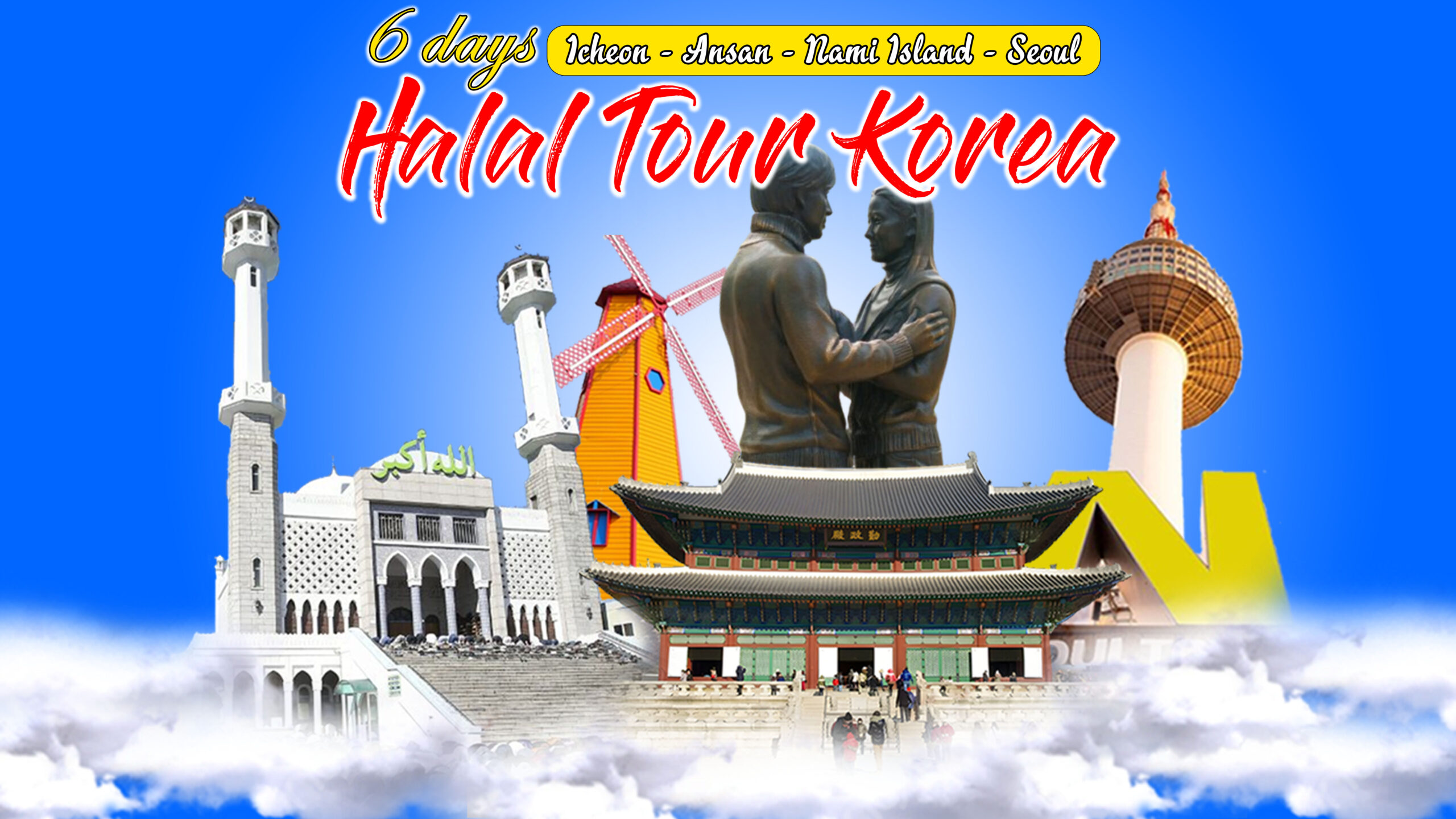 Wisata Halal Korea 6 Hari