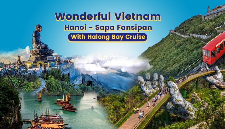 Paket Wisata Vietnam 5 Hari Spesial Libur Sekolah (Hanoi - Sapa - Fansipan) With Halong Bay Cruise