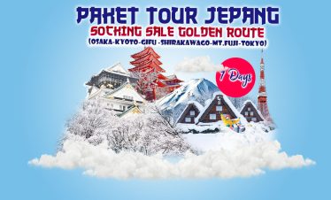 Paket Wisata Jepang 7 Hari: Shocking Sale Golden Route Jepang + Shirakawago Bersama Talang Mas Tour and Travel