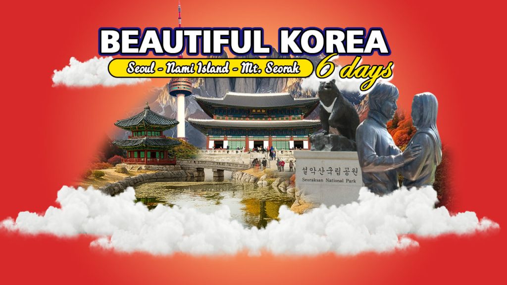 Paket Tour Beautiful Korea 6D | Muslim Friendly Trip Bareng Talang Mas Tour and Travel