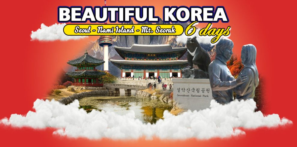 Paket Tour Beautiful Korea 6D | Muslim Friendly Trip Bareng Talang Mas Tour and Travel