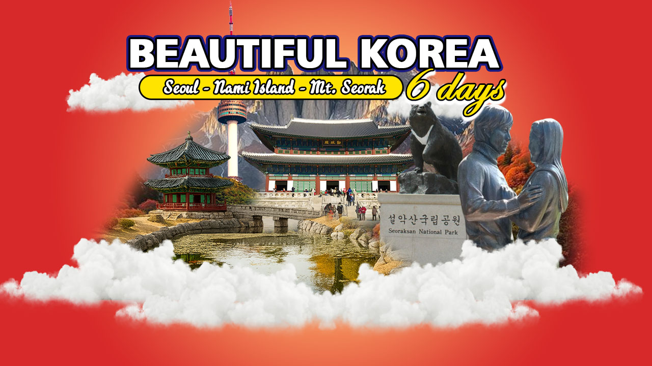 Paket Tour Beautiful Korea 6D | Muslim Friendly Trip Bareng Talang Mas Tour and Travel