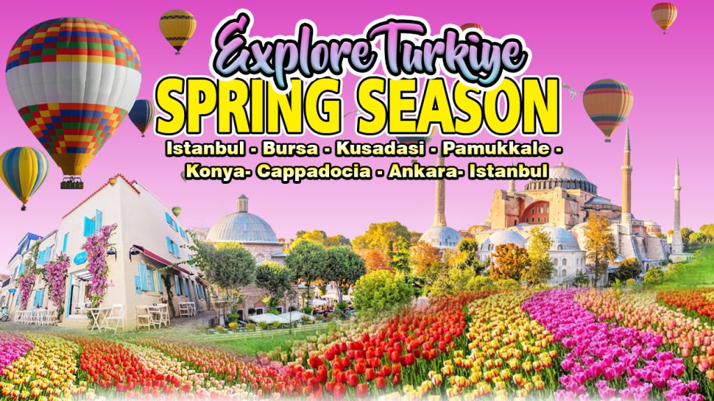 Wisata Halal Turki Spring Season 10D7N